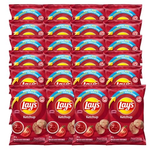 Lay's Ketchup Flavoured Potato Chips pack of 24