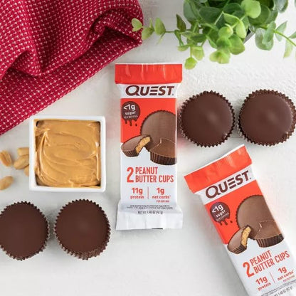 Quest Peanut Butter Cups, 4 x 42g/1.5oz (Shipped from Canada)