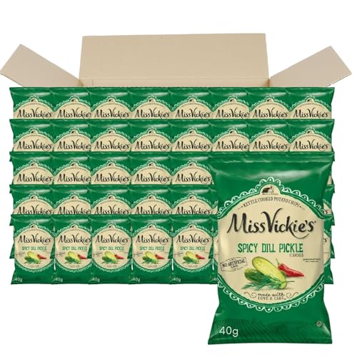 Miss Vickies Spicy Dill Pickle pack of 40