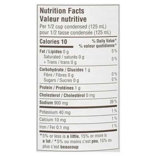 Campbell's Chicken Condensed Broth - Fat Free, 284 mL/9.6 fl. oz (Shipped from Canada)