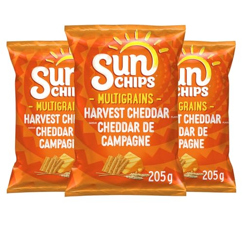 Sun Chips Harvest Cheddar Flavour Multigrain pack of 3