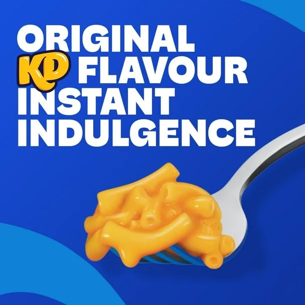 Kraft Dinner Original Macaroni & Cheese Snack Cups, 58g/2.05 (Shipped from Canada)