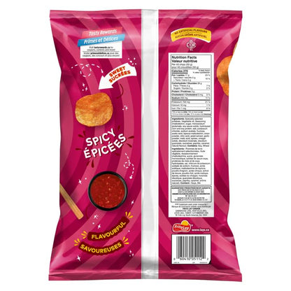 Lay's Sweet Chili Heat Potato Chips, 220g/7.8 oz (Shipped from Canada)