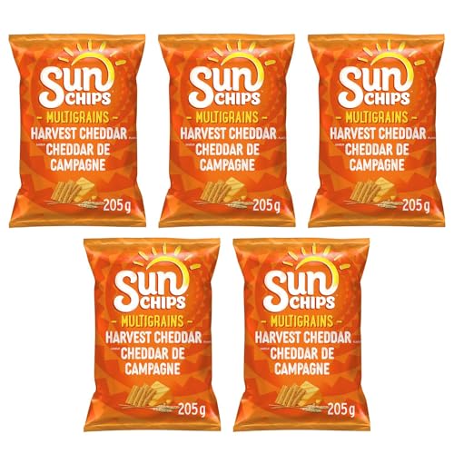 Sun Chips Harvest Cheddar Flavour Multigrain pack of 5