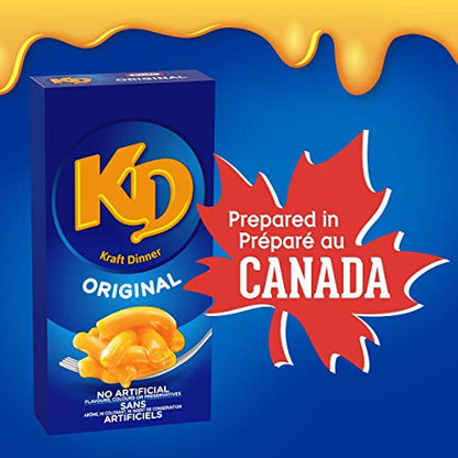 Kraft Dinner Original Macaroni and Cheese Box, 225g/7.93oz (Shipped from Canada)