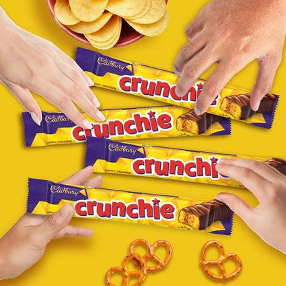 Cadbury Crunchie, Chocolatey Candy Bars, Multipack 176g/6.20oz (Includes Ice Pack) (Shipped from Canada)