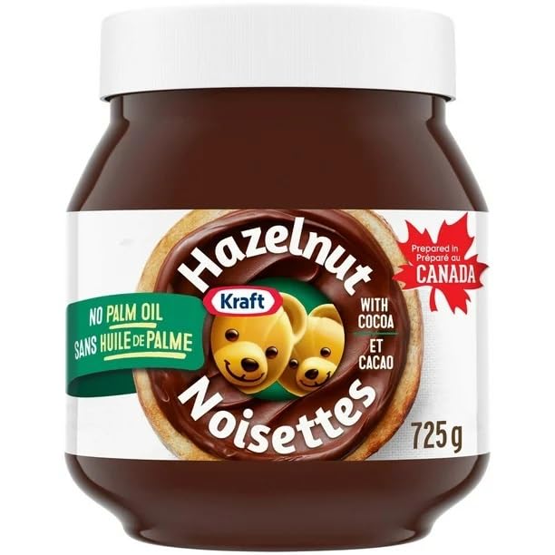 Kraft Hazelnut Spread with Cocoa, 725g/1.6 lbs (Shipped from Canada)