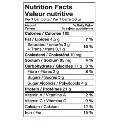 Pure Protein Chocolate Deluxe Nutrition Facts