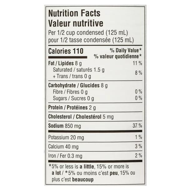 Campbell's Condensed Soup Cheddar Cheese - Made with Real Cheddar Cheese, 284 mL/9.6 fl. oz (Shipped from Canada)