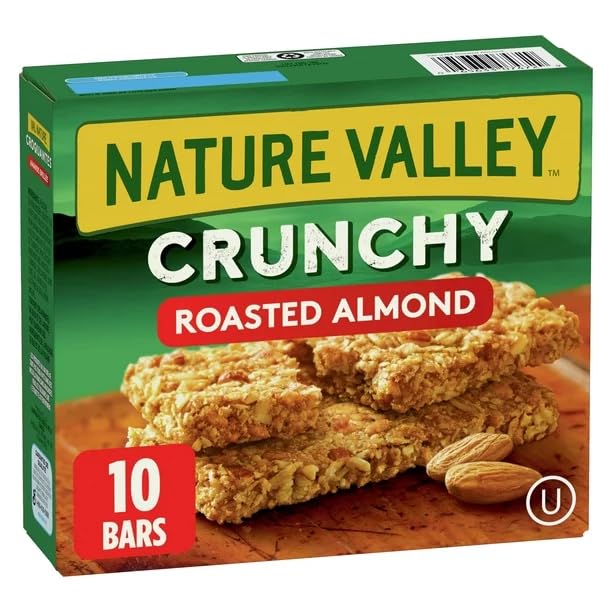 Nature Valley Crunchy Granola Bars Roasted Almond  front cover