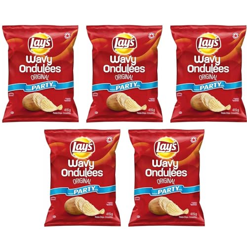Lay's Wavy Original Potato Chips pack of 5