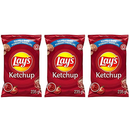 Lays Ketchup Potato Chips pack of 3