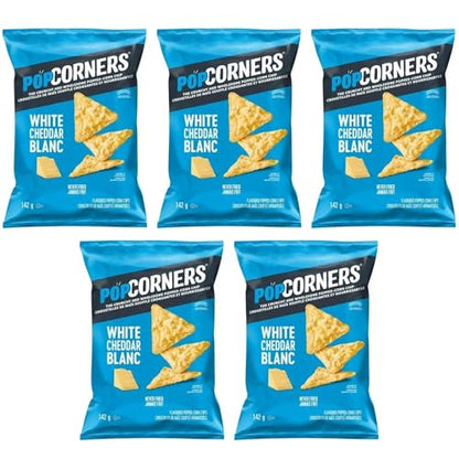 PopCorners White Cheddar Flavoured Popped-Corn Chips 142g/5oz (Shipped from Canada)