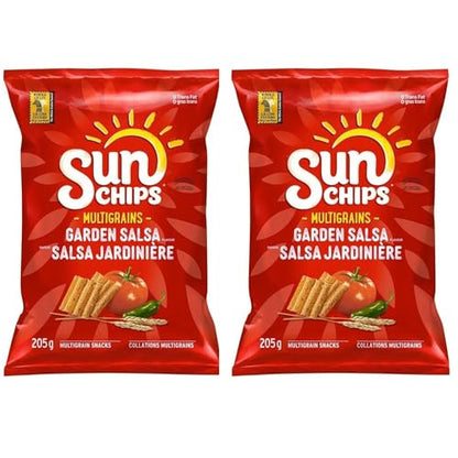 Sun Chips Multigrain Garden Salsa Corn Chips pack of 2