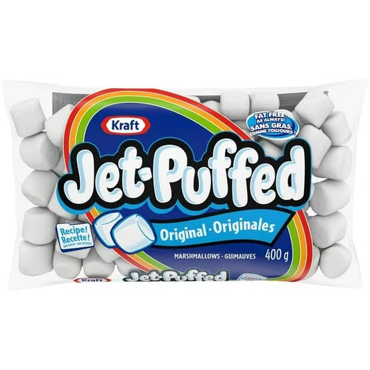 Jet-Puffed Original Marshmallows 400g/14oz (Shipped from Canada)