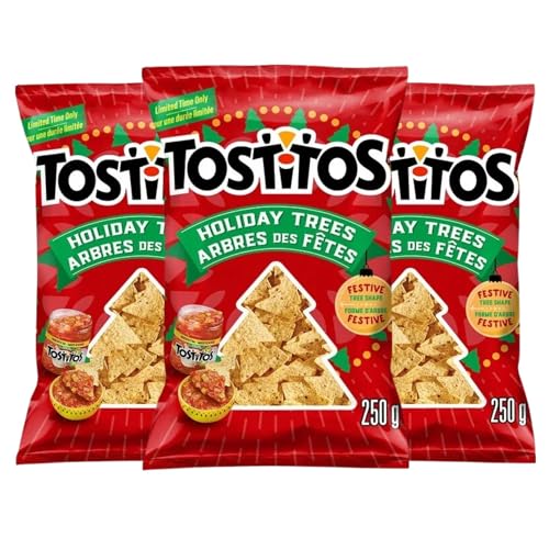 Tostitos Holiday Trees Tortilla Corn Chips pack of 3