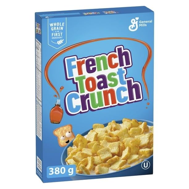 French Toast Crunch Cereal, 380g/13.4 oz (Shipped from Canada)