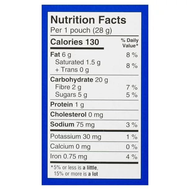 Dare Bear Paws Vanilla Sandwich Cookies Nutrition Facts