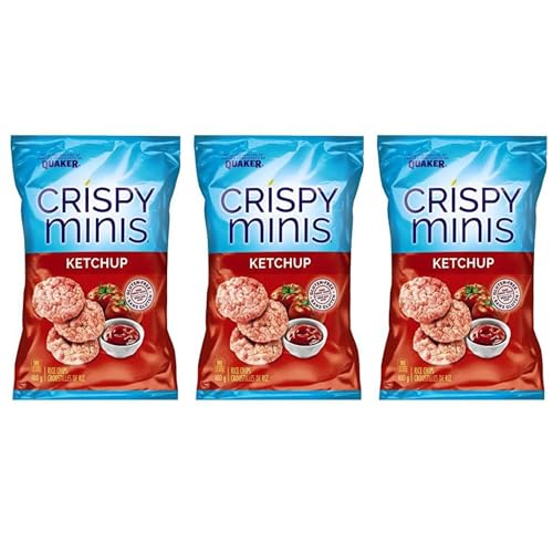 Quaker Crispy Minis Ketchup 100g/3.52oz (Shipped from Canada)