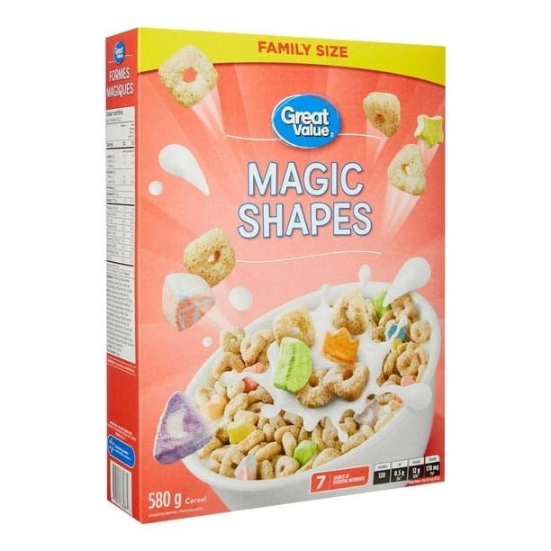 Great Value Magic Shapes Cereal 1