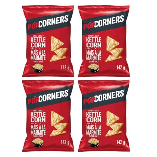 PopCorners Sweet & Salty Kettle Popped-Corn Chips - Gluten Free, 142g/5oz (Shipped from Canada)