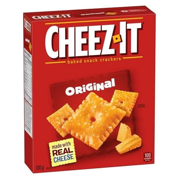 Cheez-It Baked Snack Crackers Original 3