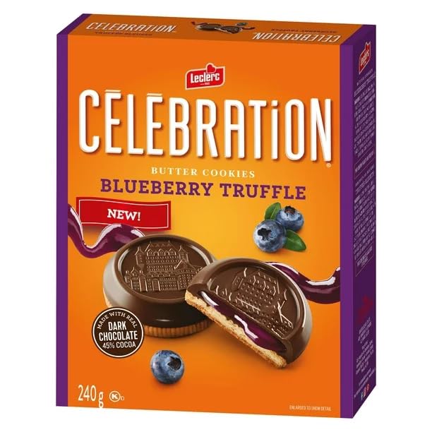 Celebration Blueberry Truffle Cookies front cover