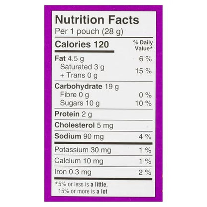 Dare Bear Paws Birthday Cake Nutrition Facts