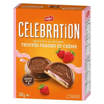 Celebration Strawberry Creme Truffle Cookie front cover