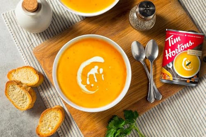 Tim Hortons Butternut Squash Soup, Ready-to-Serve, 540mL/18.3 fl. oz (Shipped from Canada)