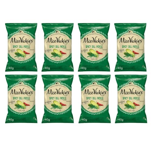 Miss Vickies Spicy Dill Pickle pack of 8