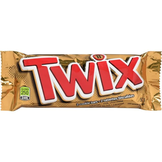 TWIX Caramel 36 x 50g/1.76oz (Includes Ice Pack) (Shipped from Canada)