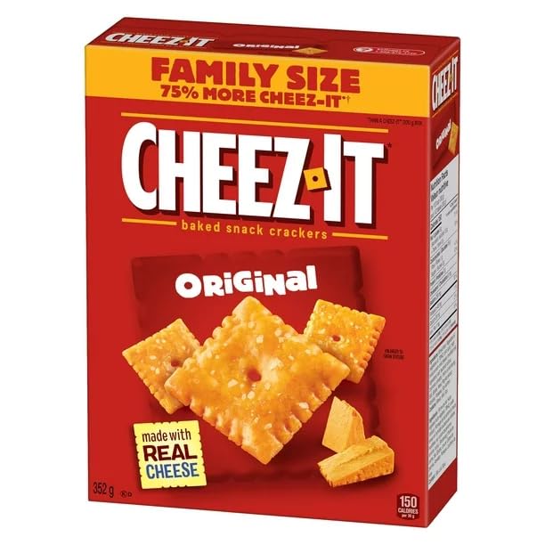 Cheez-It Orignal Baked Snack Crackers 1