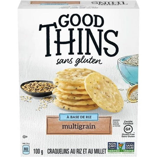 Christie Good Thins Rice Multigrain Crackers, 100g/3.5 oz (Shipped from Canada)