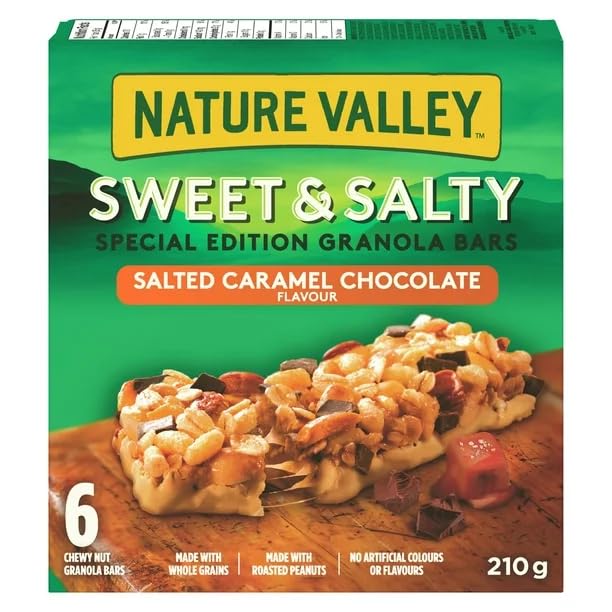 Nature Valley Sweet and Salty Salted Caramel Chocolate front cover