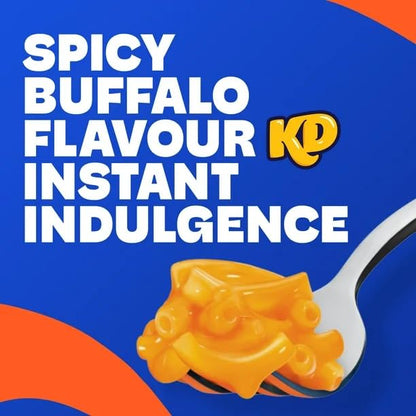 Kraft Dinner Spicy Buffalo Macaroni & Cheese Snack Cup, Kraft Dinner Spicy Buffalo Macaroni & Cheese Snack 58G/2.04oz (Shipped from Canada)