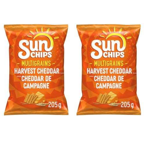 Sun Chips Harvest Cheddar Flavour Multigrain pack of 2