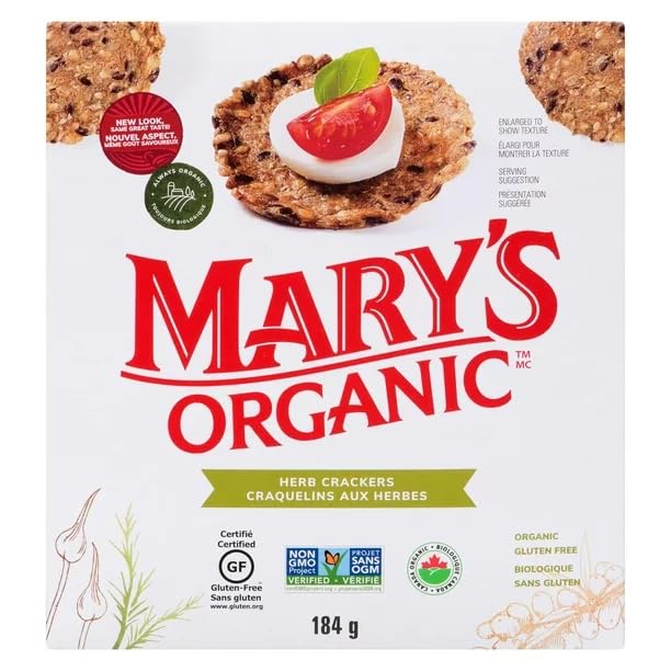 Mary's Gluten Free Herb Organic Crackers