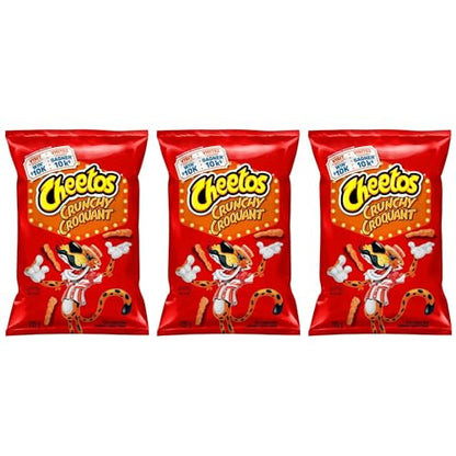 Cheetos Crunchy Cheese Snacks Bag pack of 3