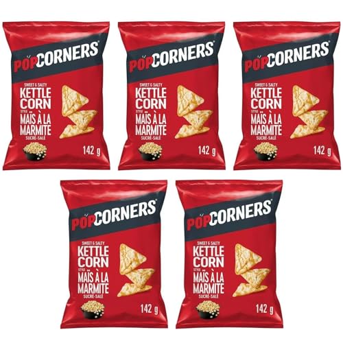 PopCorners Sweet & Salty Kettle Popped-Corn Chips - Gluten Free, 142g/5oz (Shipped from Canada)