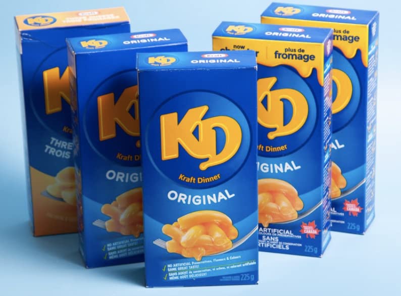 Kraft Dinner Alfredo Macaroni and Cheese, 175g/6.1oz (Shipped from Canada)