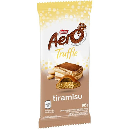 Aero Truffles Tiramisu Milk Chocolate Bars, 105g/3.7 oz (Includes Ice Pack) Shipped from Canada