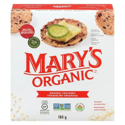 Mary's Organic Crackers Original Gluten Free