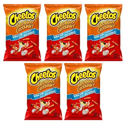 Cheetos Crunchy Cheese Flavored Snacks pack of 5