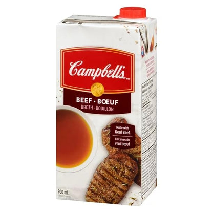 Campbell’s Beef Broth, Ready to Use, 900 mL/30.4 fl. oz (Shipped from Canada)