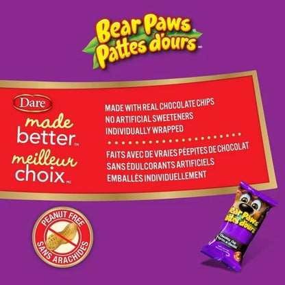 Dare Bear Paws Chocolate Chip Cookies 1