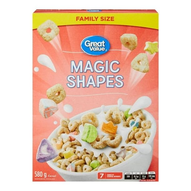 Great Value Magic Shapes Cereal