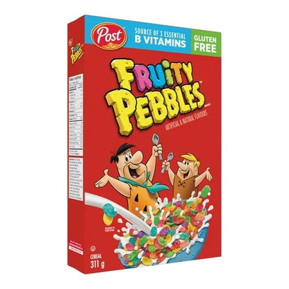 Post Fruity Pebbles Cereal, Retail Size, Gluten Free, 311g/11 oz (Shipped from Canada)