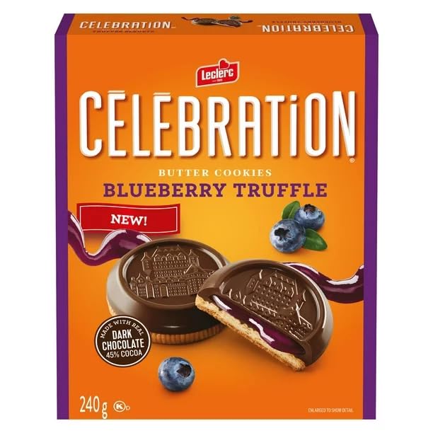 Celebration Blueberry Truffle Cookies