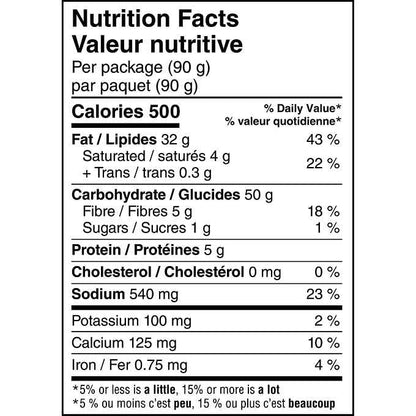 Fritos Original Corn Chips nutrition facts